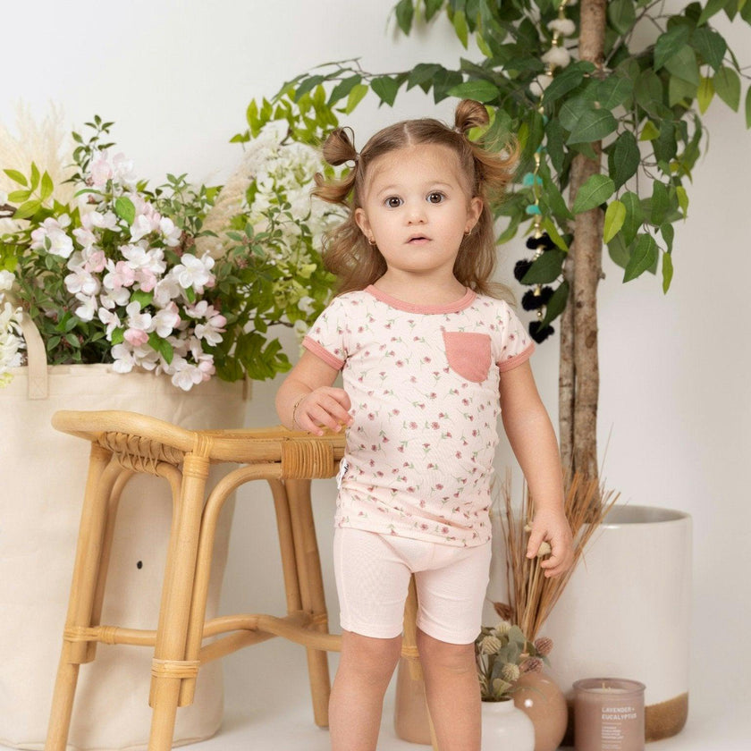 All Over Floral Two-Piece Set