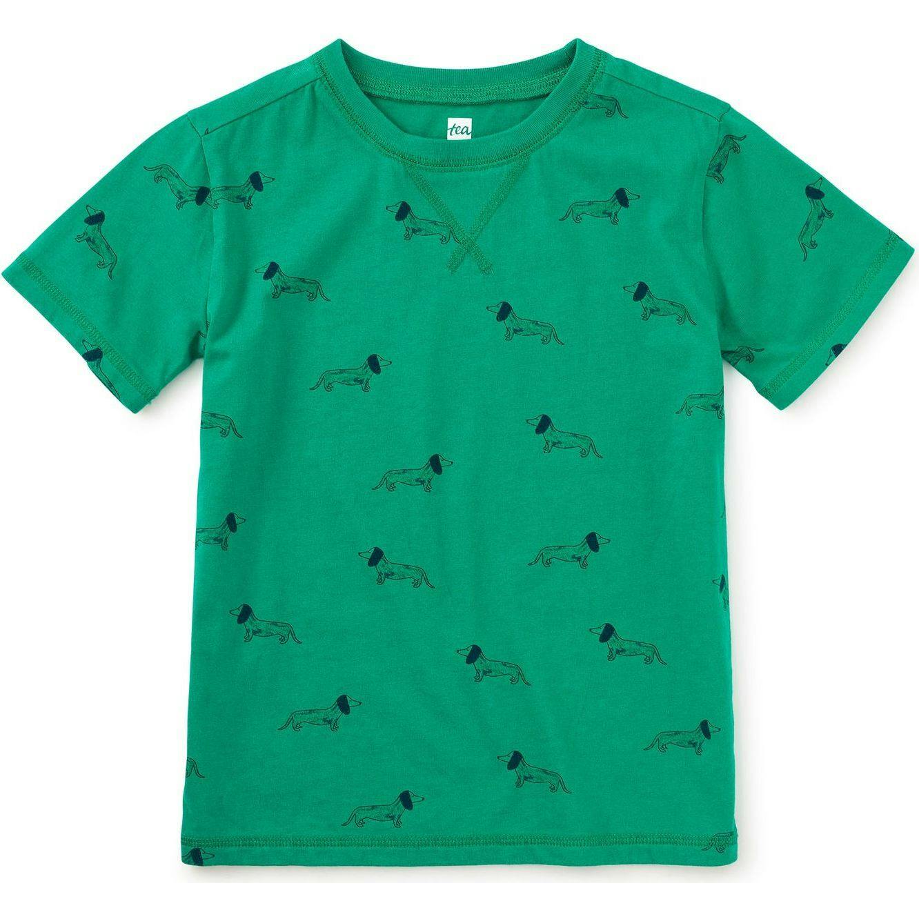 Printed Tee, Green