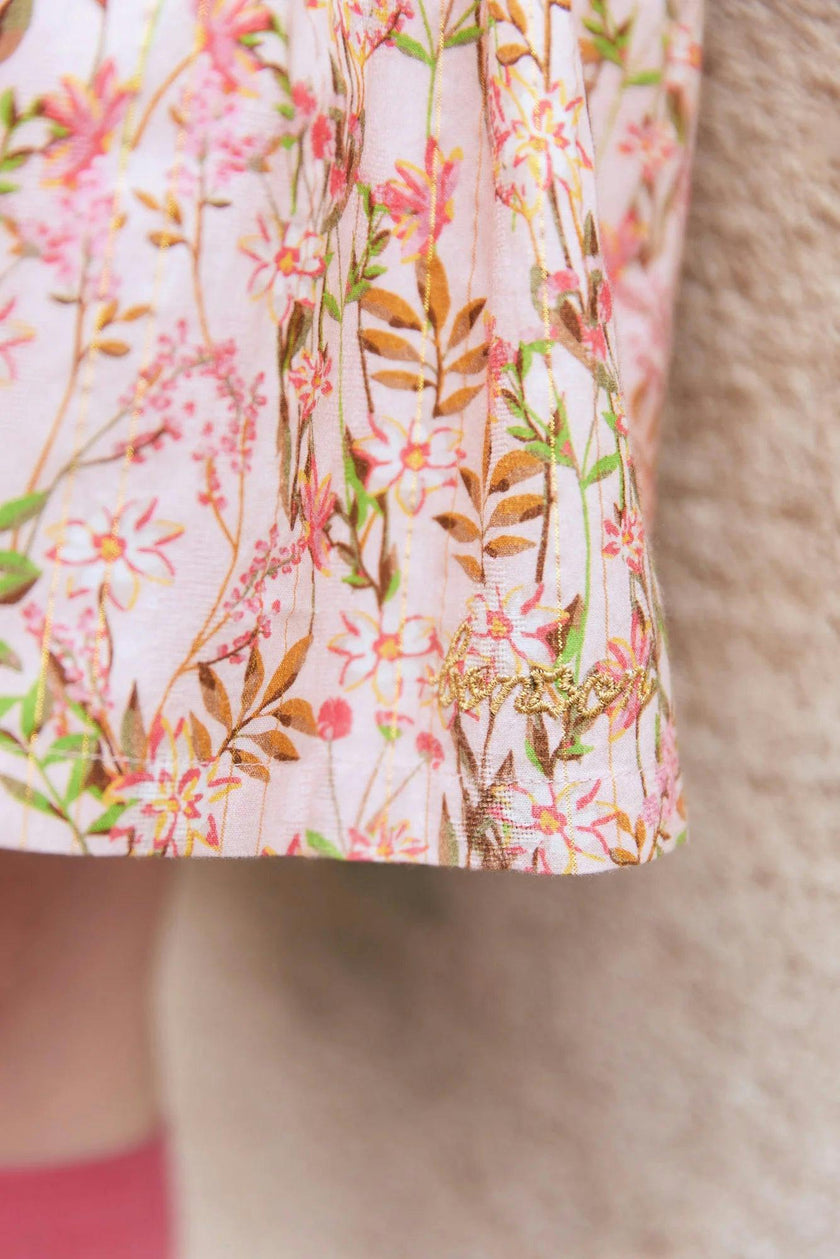 BONTON Gardenscape Framboise Skirt
