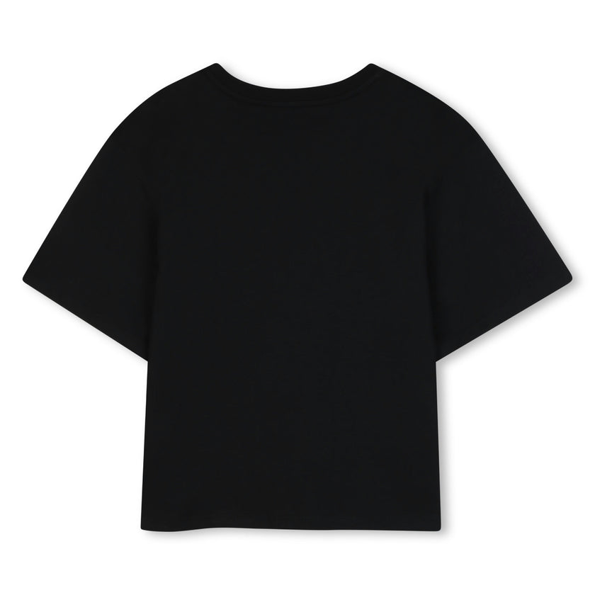 Black Flamingo Logo Tee