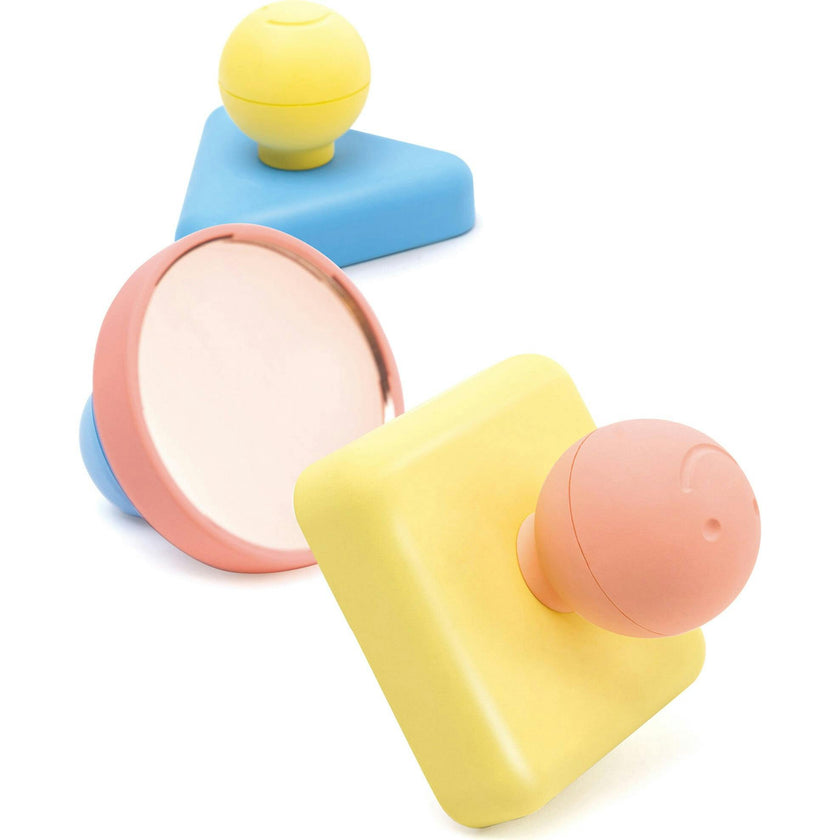 : Wooden Montessori Mirror S Puzzle Sensory Toy