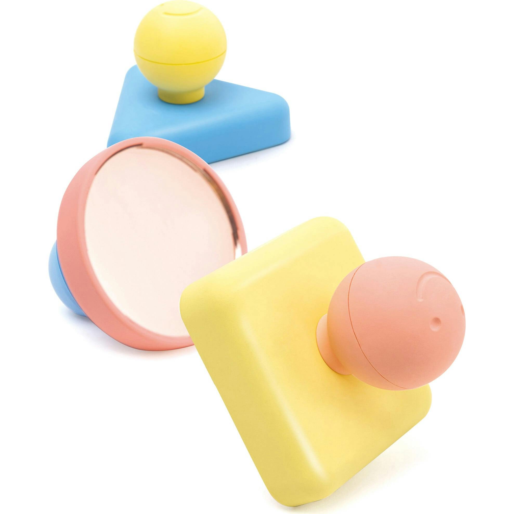 : Wooden Montessori Mirror S Puzzle Sensory Toy