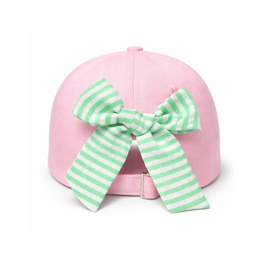 Dog in Golf Cart Bow Baseball Hat