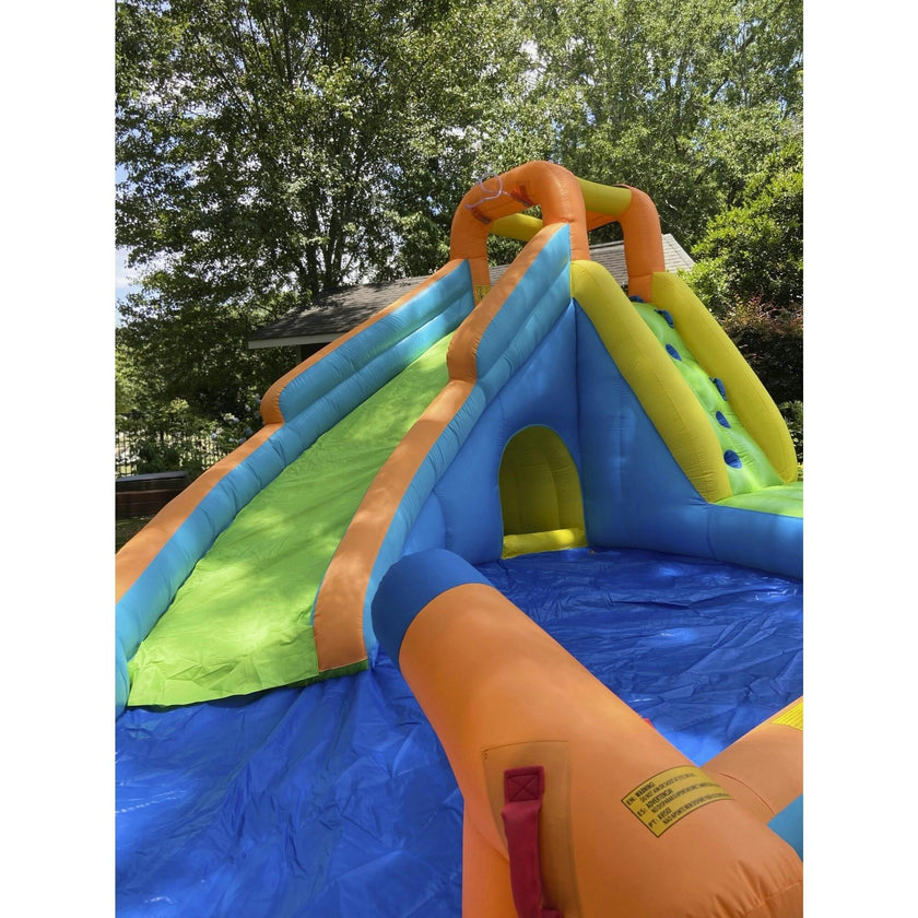 Splash Landing Waterslide With Water Cannon