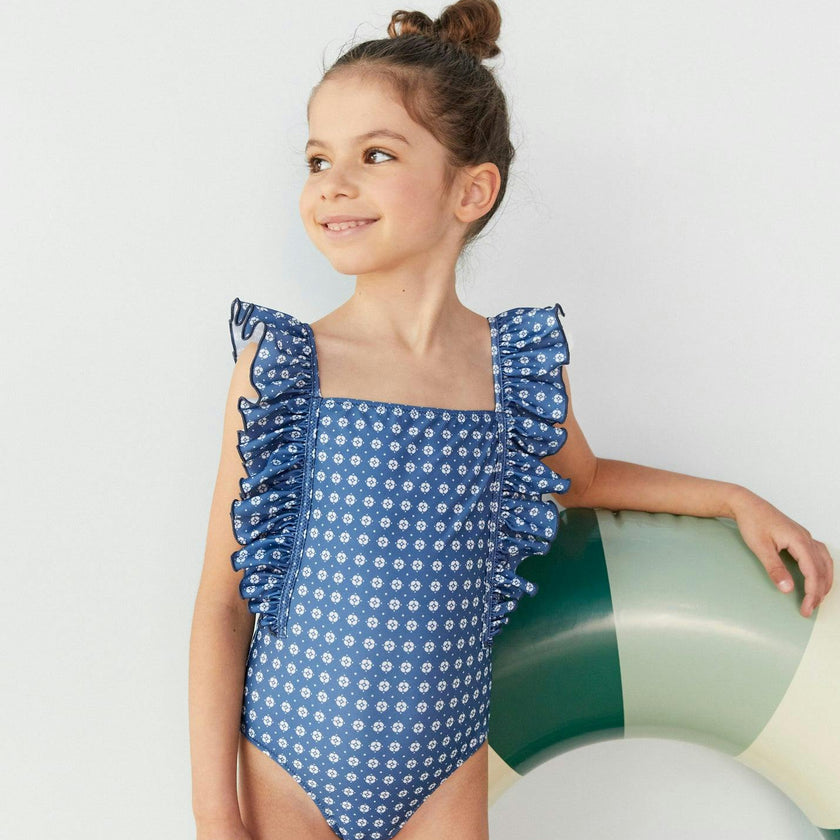 Girls' Ruffle Swimsuit