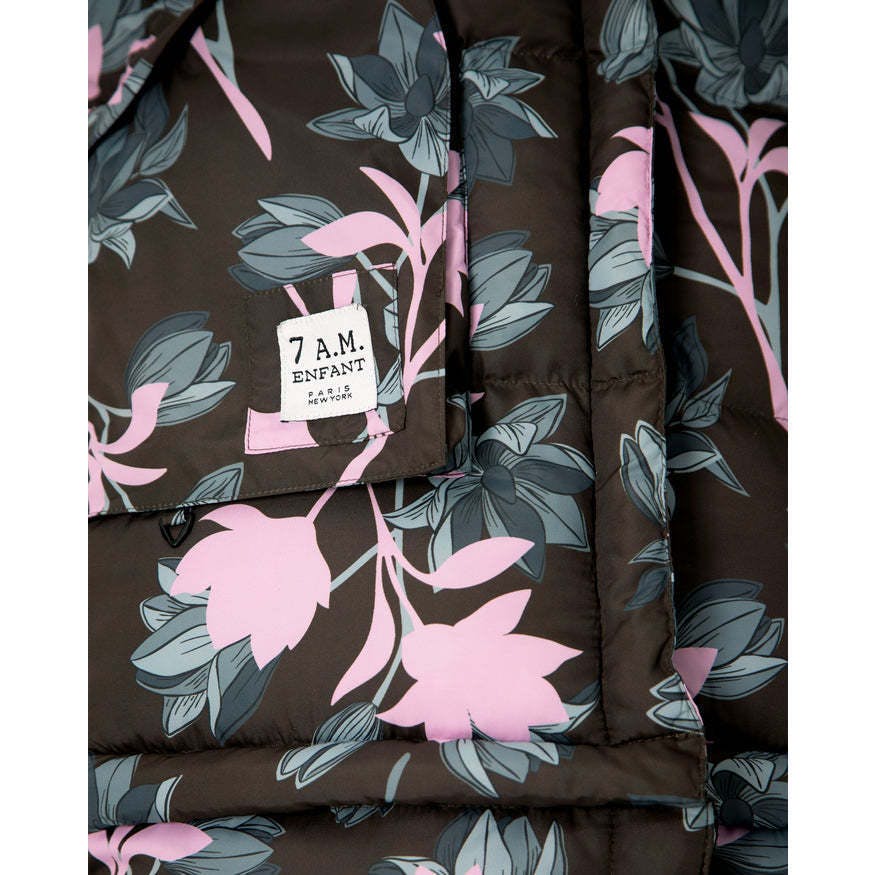 Evolution® 212 Quilt Floral Print Zipped Blanket