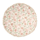 Parker Pink Floral Cotton Quilted Baby Play Mat