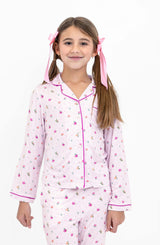Garden Bloom Long Sleeve Jersey Pajama Pant Set