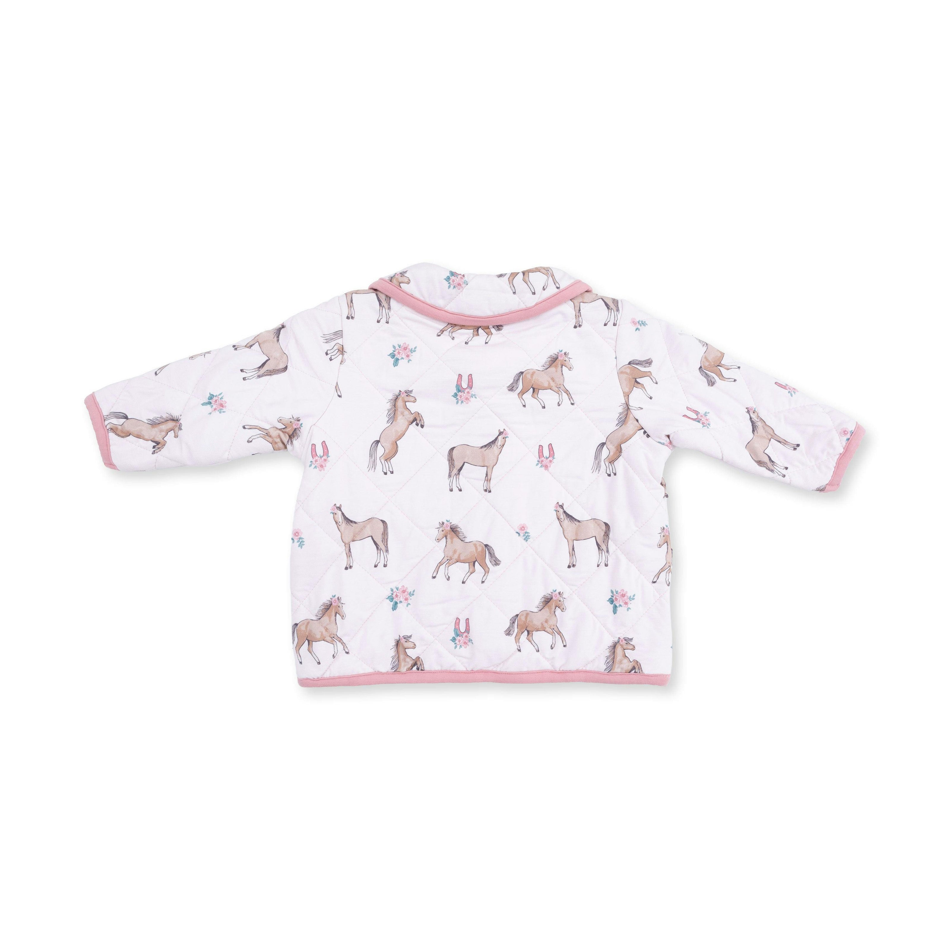 I Love Horses - Quilted Jacket