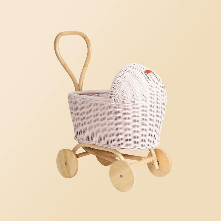 Handcrafted - Colette Doll Stroller - Pink