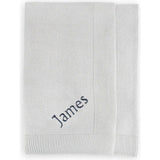 Personalized Knitted Baby Blanket