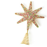Multi Beaded Star Small Tree Topper