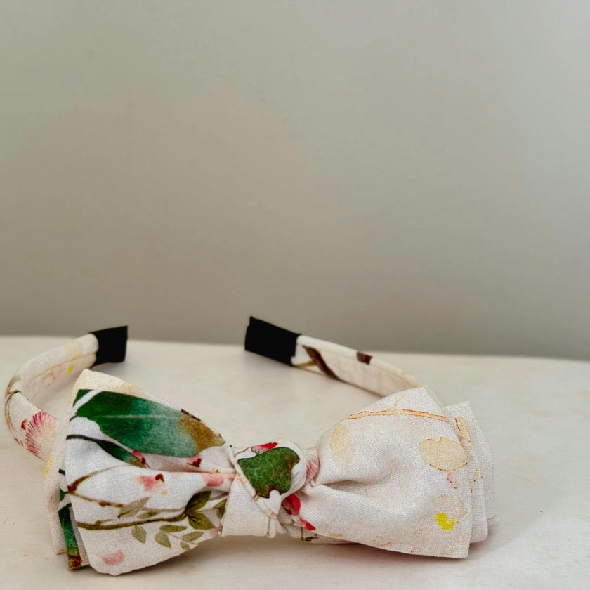 Three Little Bows Headband | Orchard Bloom