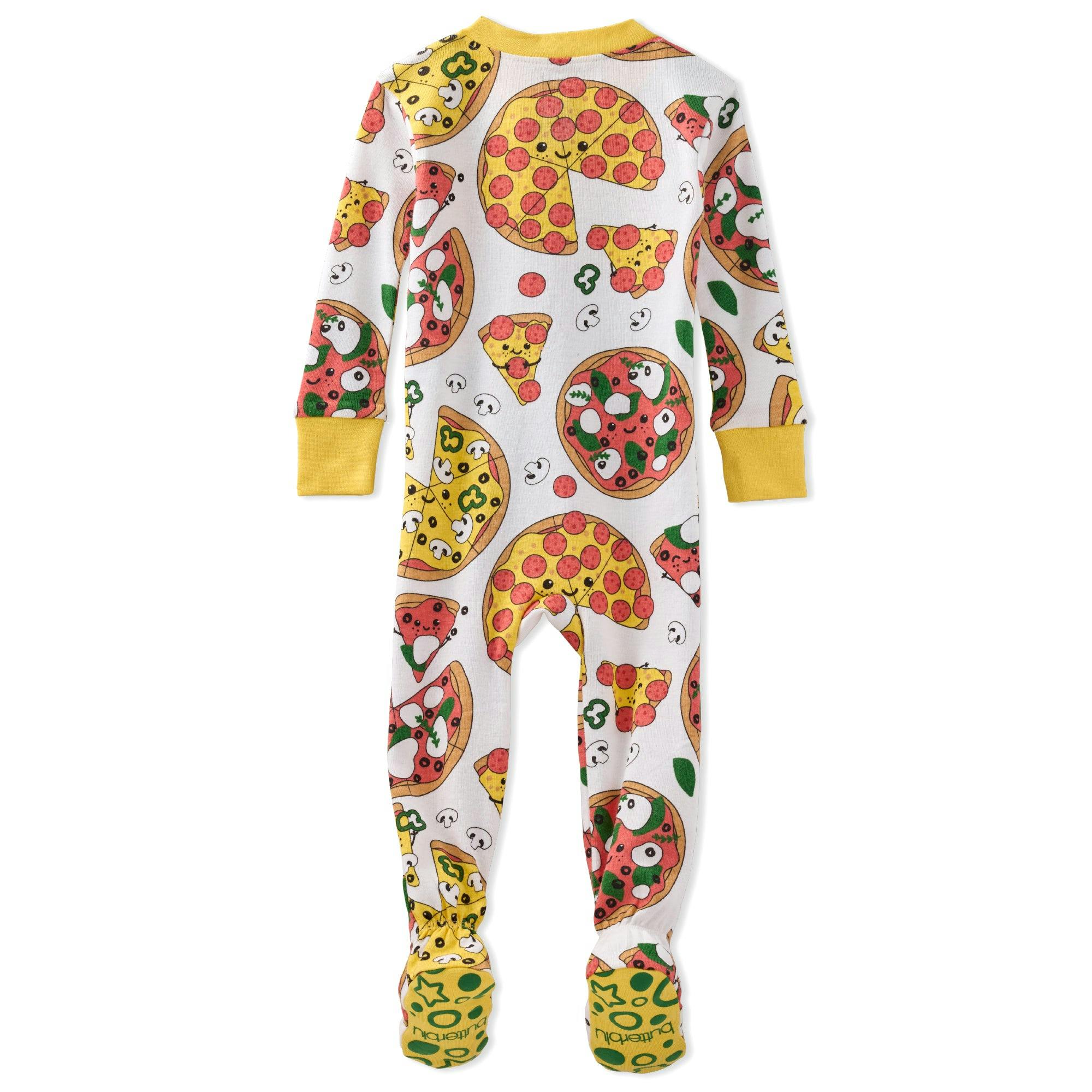 CRUZ Snug-fit Footed Baby Boys Pajamas