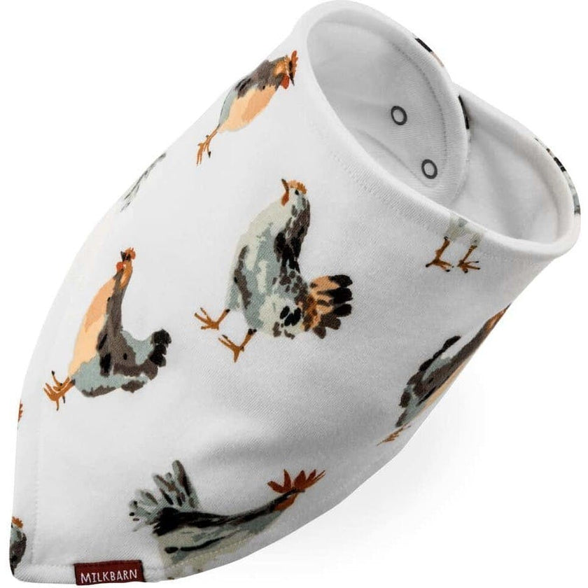 Organic Cotton Three-Layer Kerchief Bib