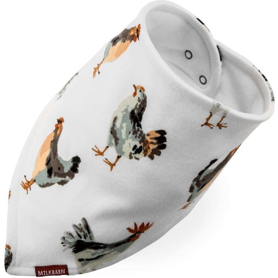 Organic Cotton Three-Layer Kerchief Bib