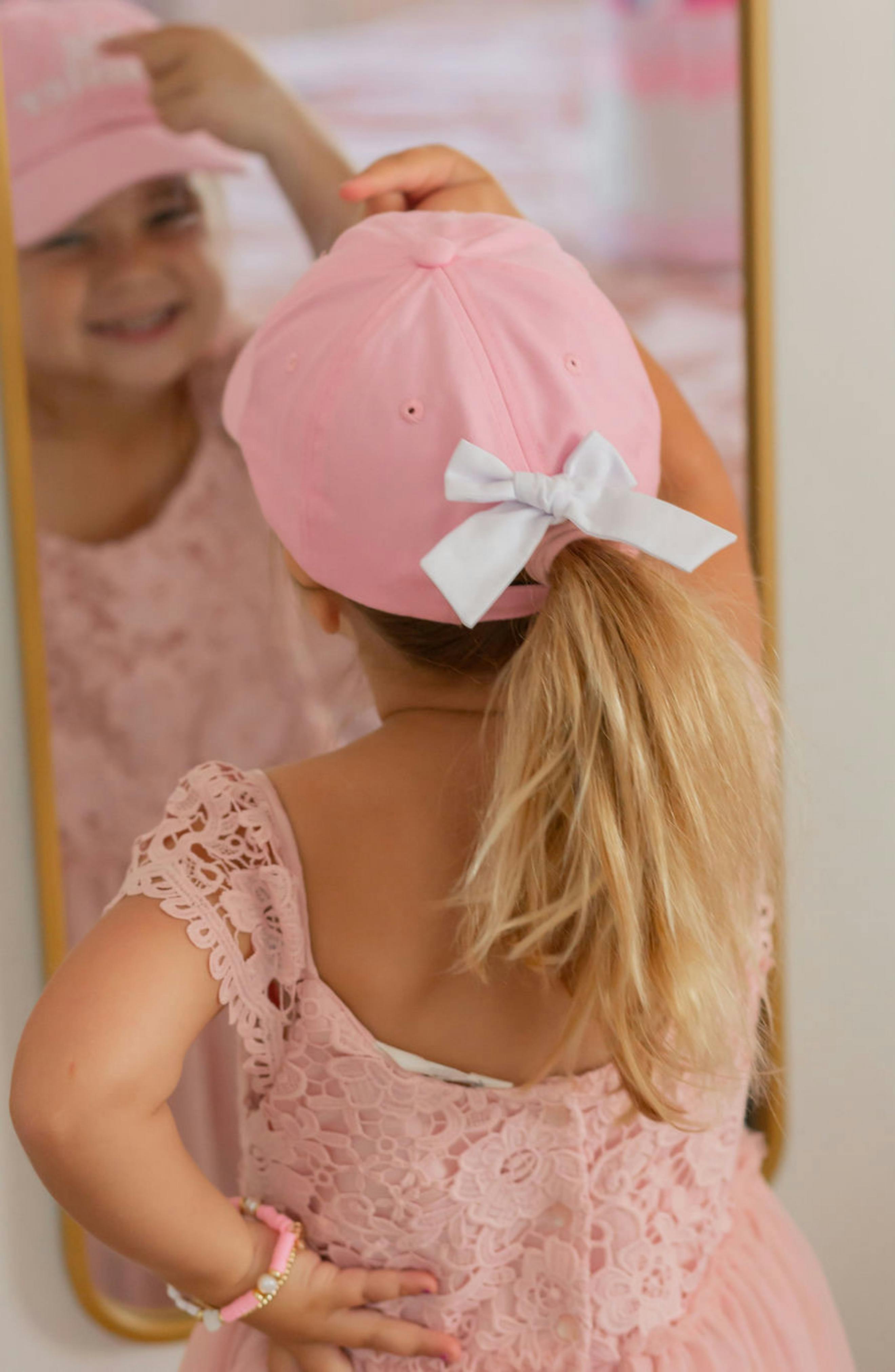 Big Sister Bow Baseball Hat