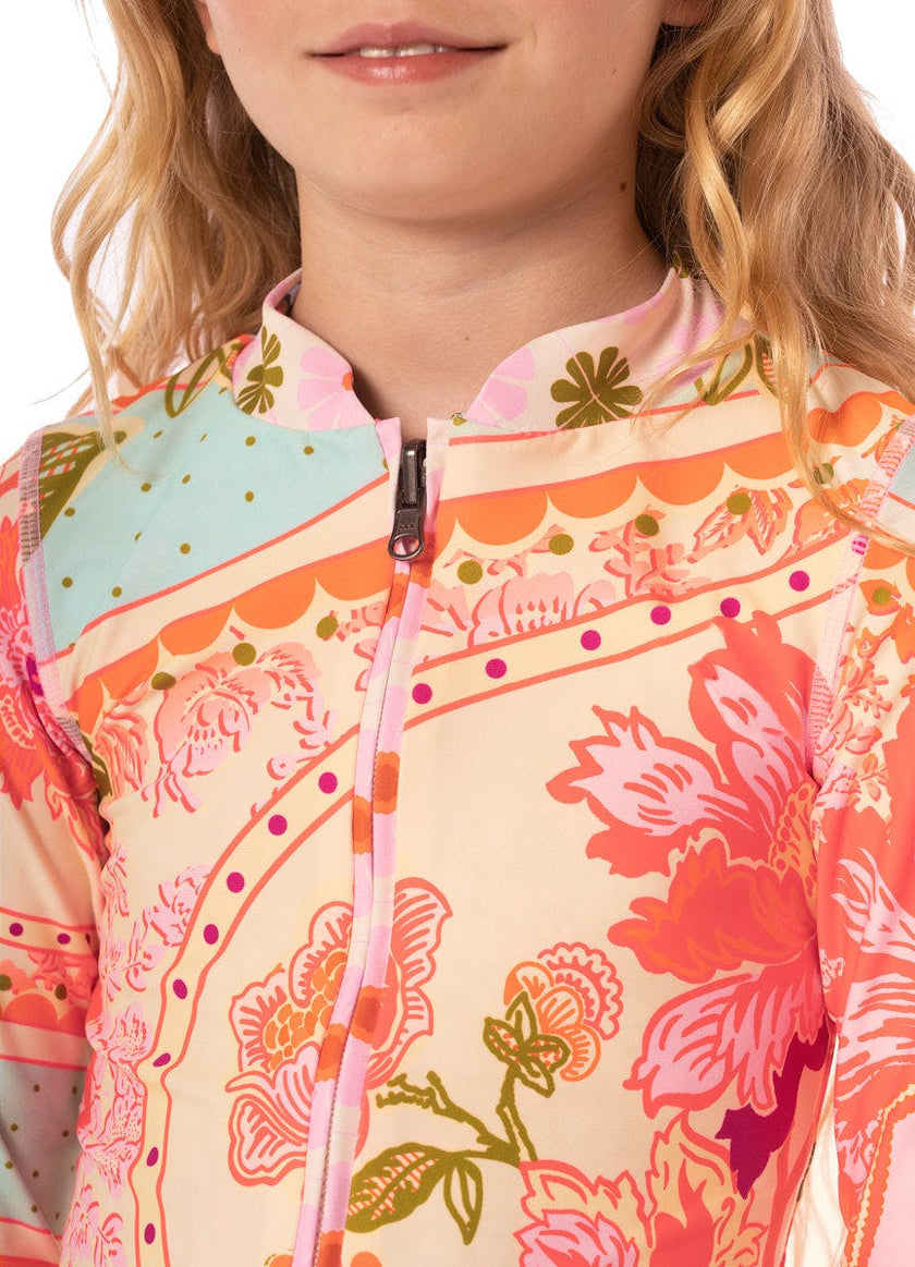 Maaji Floral Groove Cherish Girls Rashguard Set