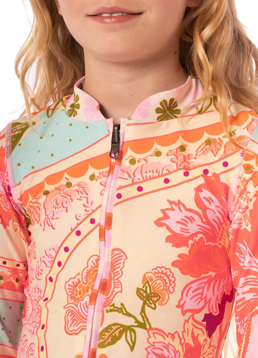 Maaji Floral Groove Cherish Girls Rashguard Set