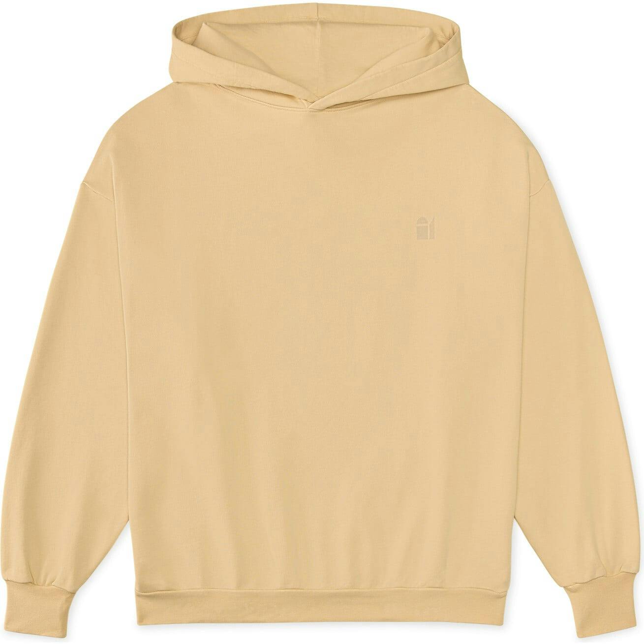 Adult Earth Day Natural Dye Pullover in Shortbread