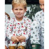 The Organic Long Sleeve Pajama Set [Santas Squad]