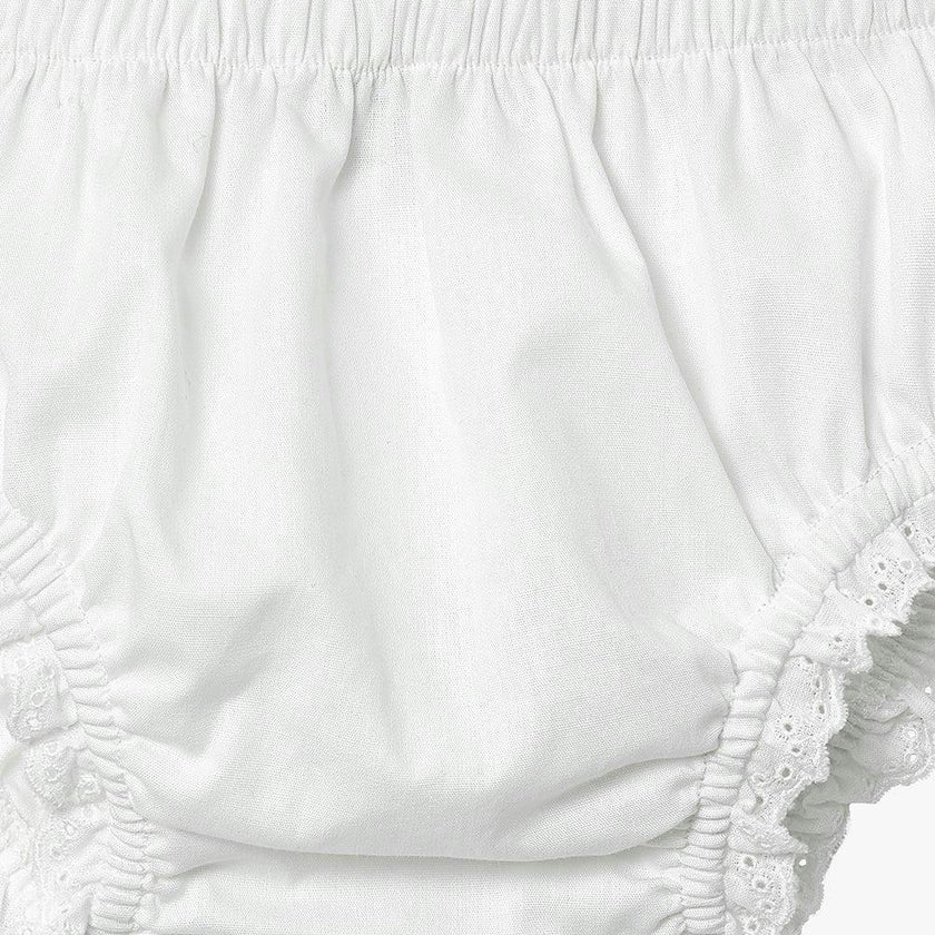 Baby Frilly Knickers in White