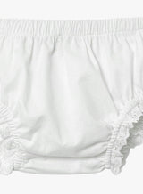 Baby Frilly Knickers in White
