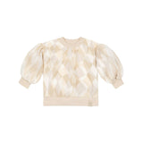 Kids Organza & Terry Sweatshirt