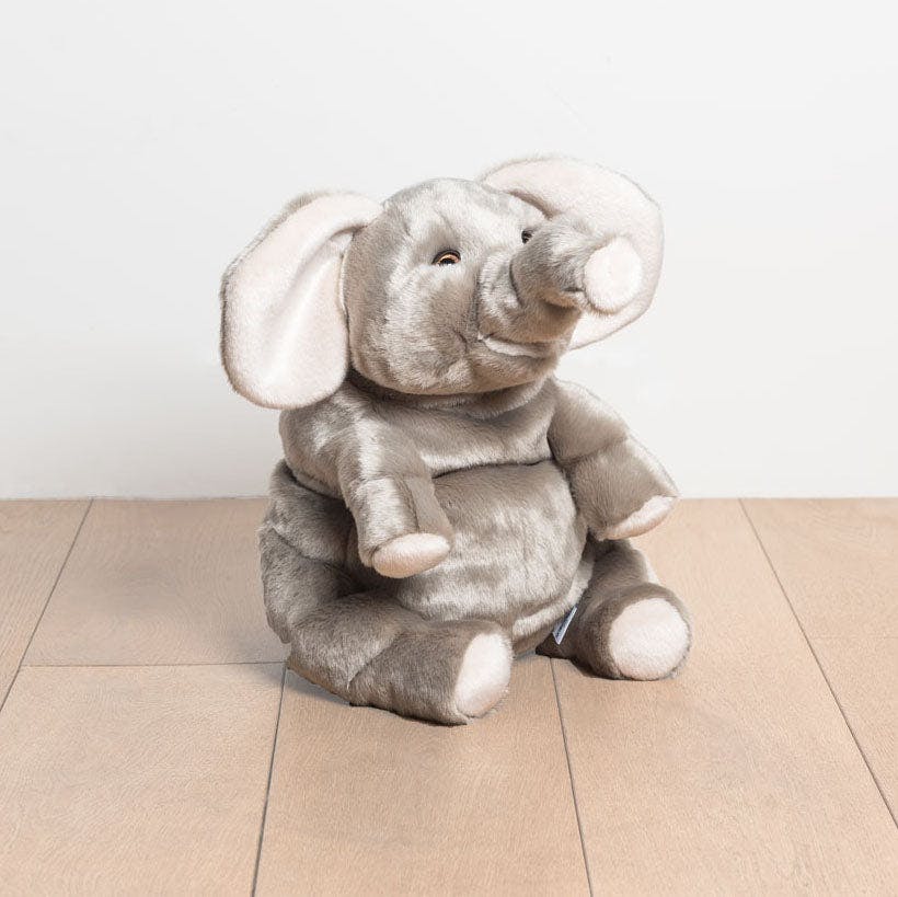 LA PELUCHERIE My Elephant Basile - Medium 40cm