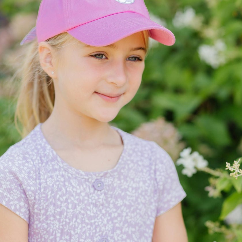 Soccer Bow Baseball Hat (Youth)