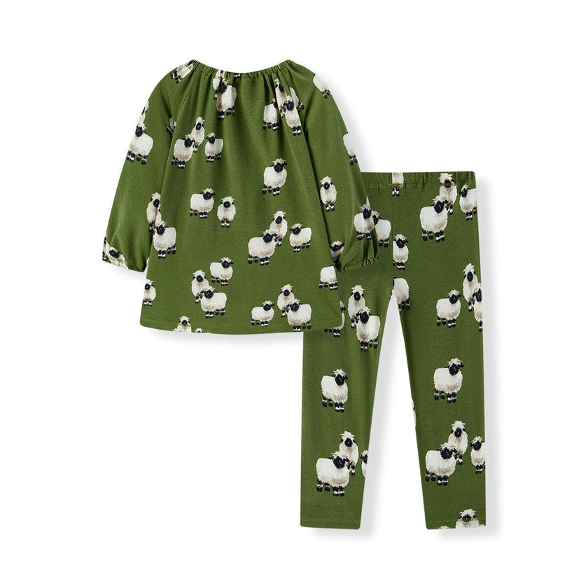 Valais Bamboo Dress & Legging Set