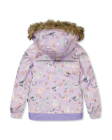 Two Piece Discover Snowsuit Purple Printed Cats