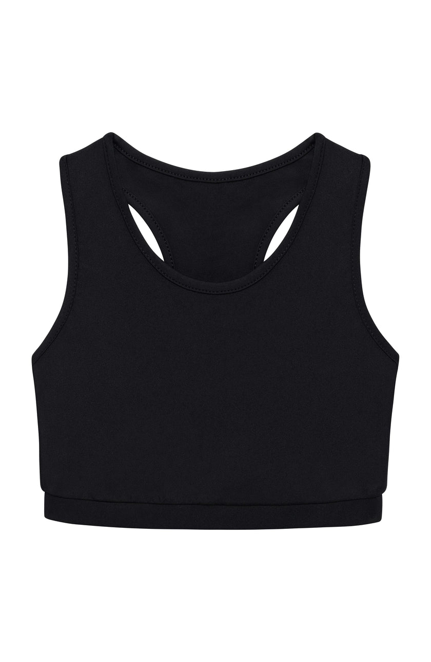 foreverflex black crop top