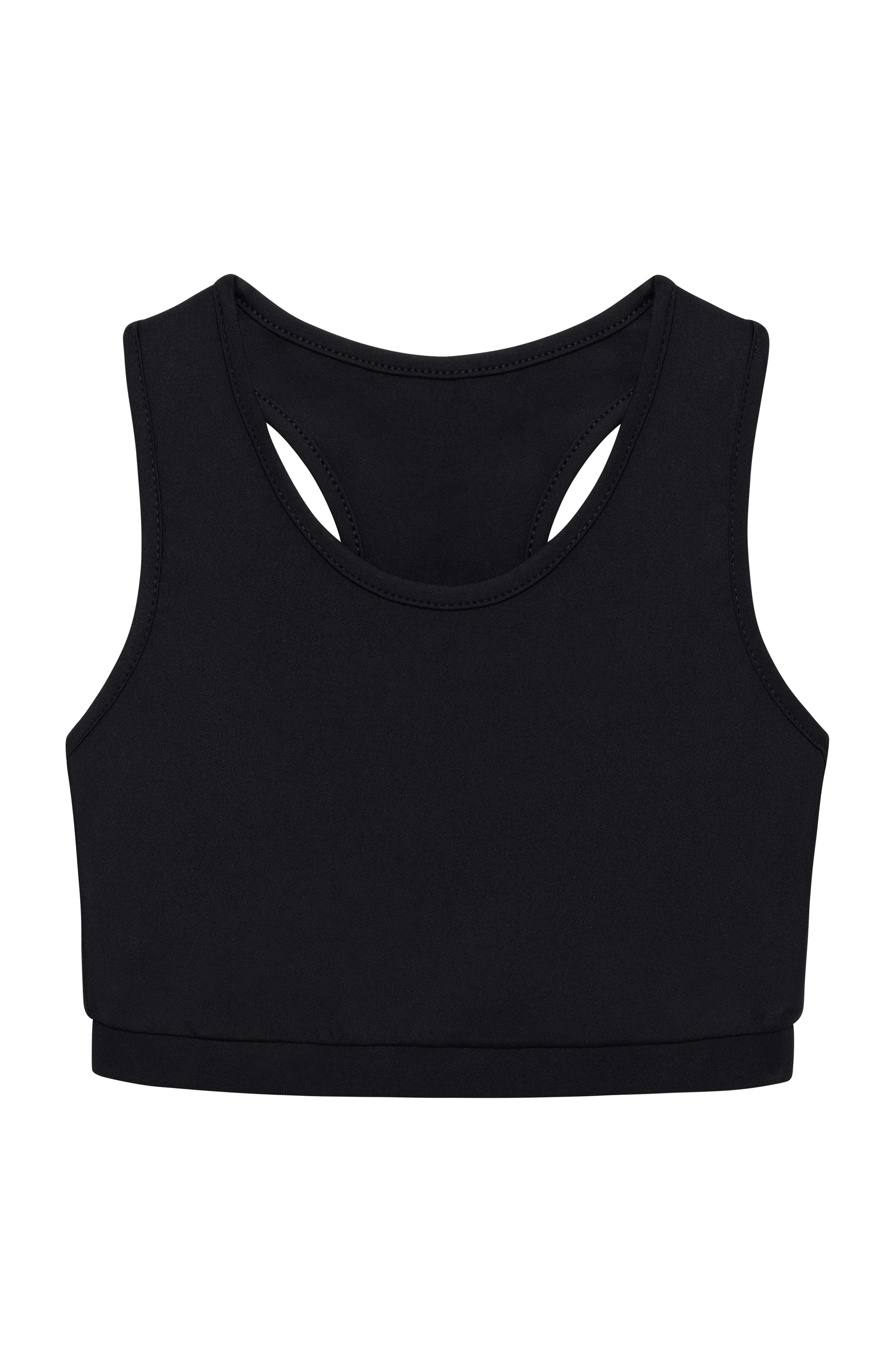 foreverflex black crop top