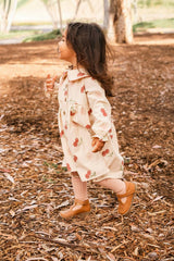 Clementine Dress in Cherry Bloom