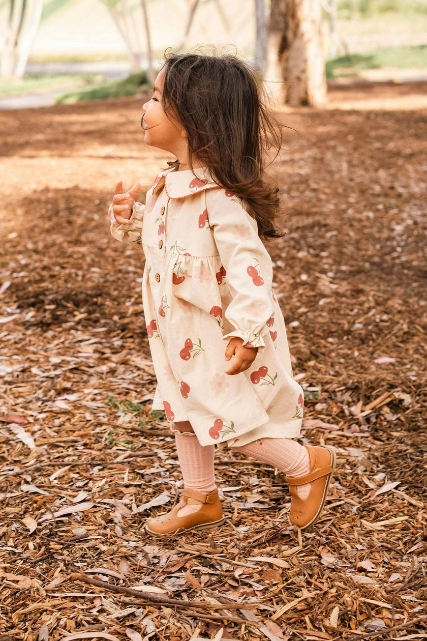 Clementine Dress in Cherry Bloom
