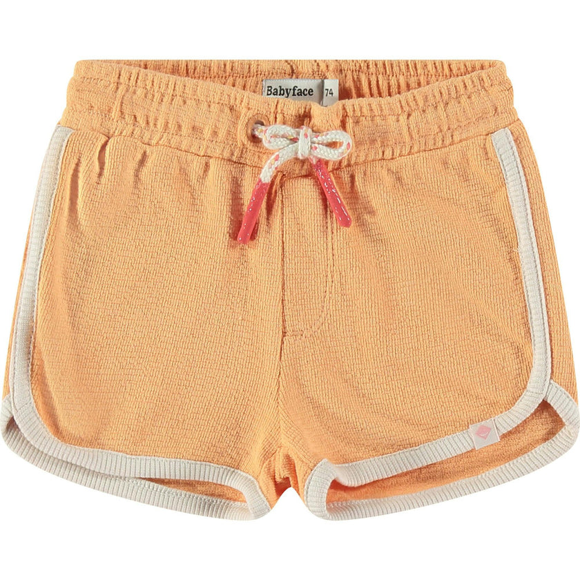 Baby Girl French Terry Drawstring Shorts
