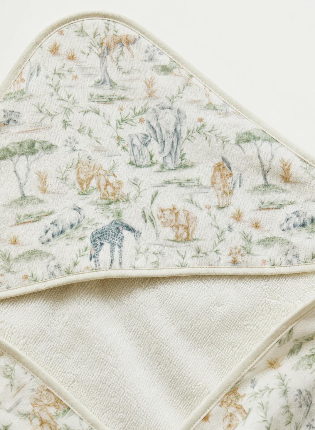 Hooded Bath Towel - Sweet Savanna