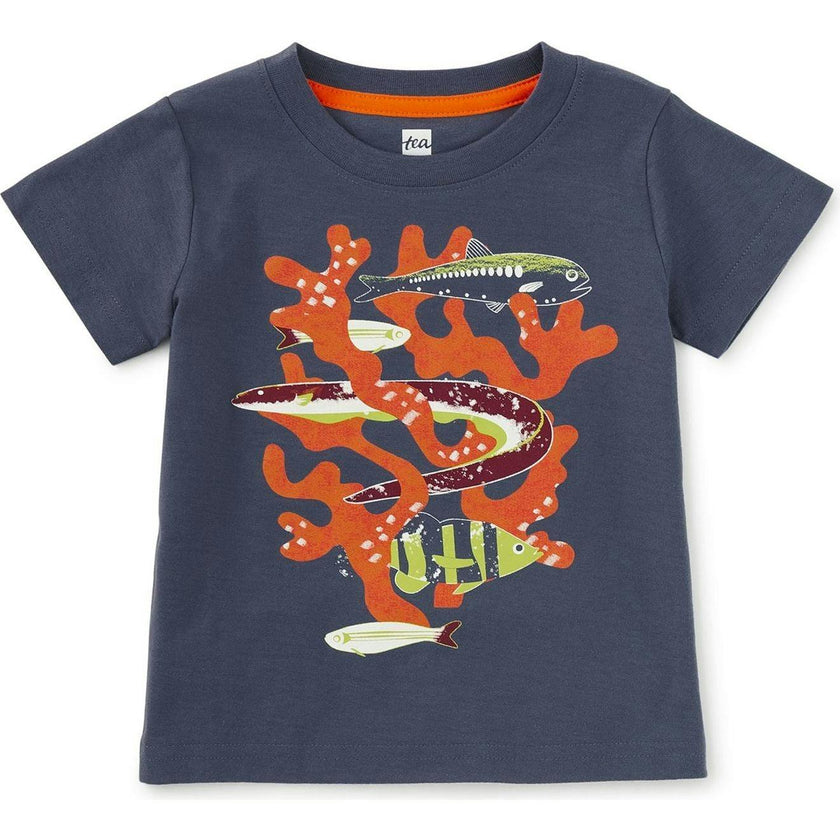 Coral Reef Friends Graphic Tee, Multi