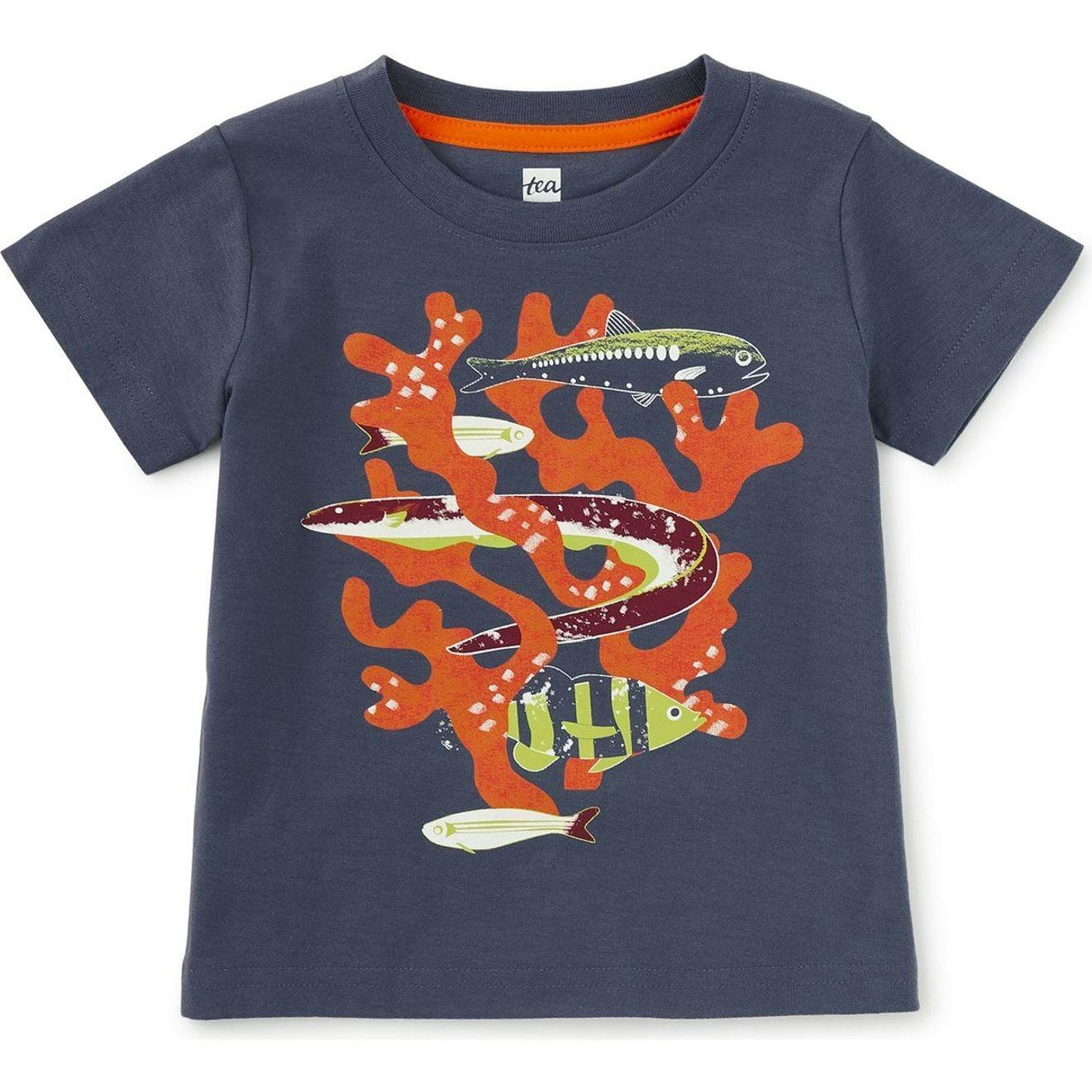 Coral Reef Friends Graphic Tee, Multi