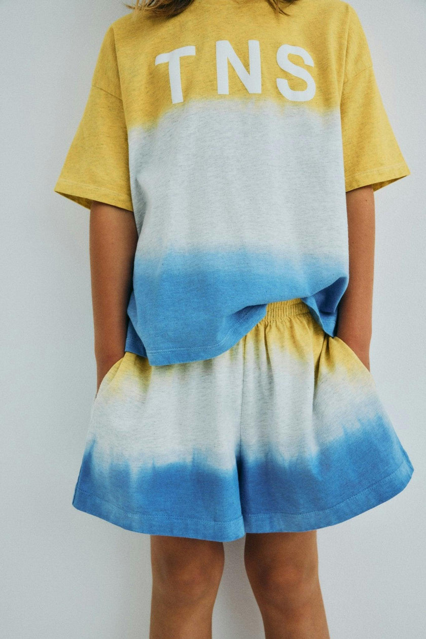 Tie Dye Short Mimosa Yellow