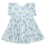 Girls Kit Dress - Menorah Hearts