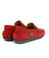 Penny 032 Walker Moccasins, red nubuck leather