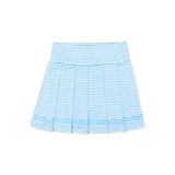 Trinity Tennis Skirt in Brighton Blue Stripe