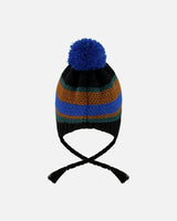 Lined Peruvian Knit Pompom Hat