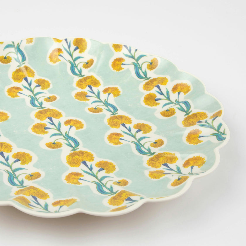 Meri Meri x Molly Mahon Patterned Reusable Large Plates