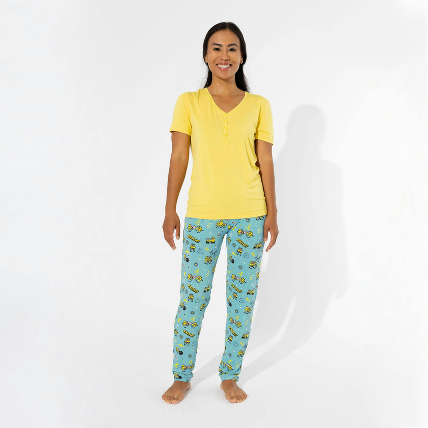 Minions Bello Banana Bamboo Women's Pajama Set
