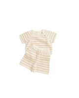 Organic Cotton Stripe Short Set, Stripes