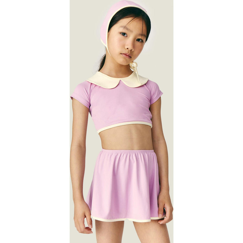 Mipounet SS26 Vera, Swimwear Ecru Pink Violet