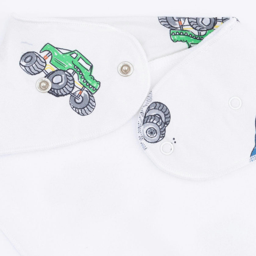 Monster Trucks - Bandana Bib